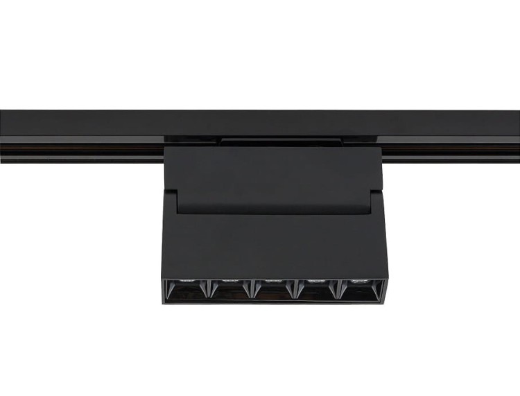 Lampa szynowa Reflektor szynowy jednofazowa spot punktowa PROFILE FOCUS LED BLACK 7621 NOWODVORSKI Lighting 9W 3000K Loft nowoczesna sufitowa ścienna oświetlenie szynowe 230V do szynoprzewodu barwa ciepła ciepłobiała biała czarna Inspiracje Premium