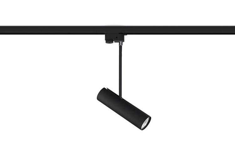 Lampa szynowa Reflektor szynowy jednofazowa PROFILE EYE SUPER BLACK C 9244 NOWODVORSKI Lighting GU10 Loft nowoczesna sufitowa ścienna oświetlenie szynowe 230V do szynoprzewodu czarna Inspiracje Premium