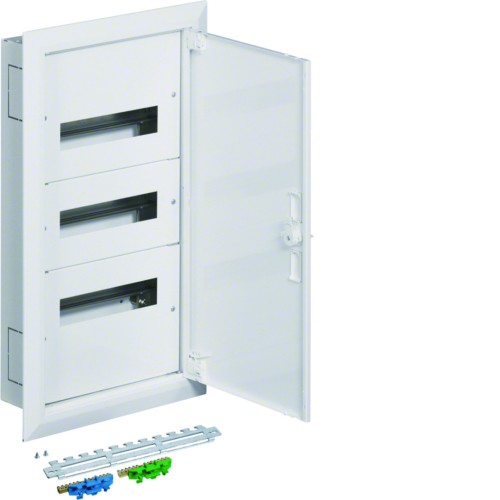 fw2 Rozdzielnica podtynkowa z zaciskami PE/N 3R/36M (3x12) I kl. IP30 FW312FT Hager