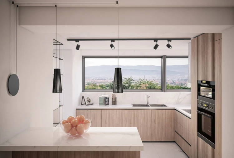 Lampa szynowa Reflektor szynowy jednofazowa PROFILE EYE SUPER BLACK A 9325 NOWODVORSKI Lighting GU10 Loft nowoczesna sufitowa ścienna oświetlenie szynowe 230V do szynoprzewodu czarna Inspiracje Premium