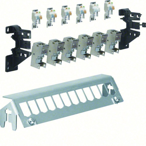 Patch-Panel 12M 6xRJ45 kat 6A ekranowane FZ12MM Hager