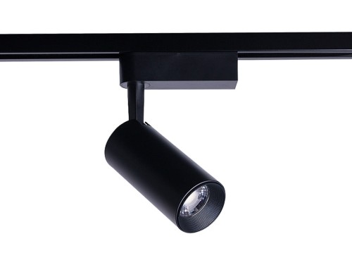 Lampa szynowa Reflektor szynowy jednofazowa PROFILE IRIS LED BLACK 9005 NOWODVORSKI Lighting 20W 3000K Loft nowoczesna sufitowa ścienna oświetlenie szynowe 230V do szynoprzewodu barwa ciepła ciepłobiała biała czarna Inspiracje Premium