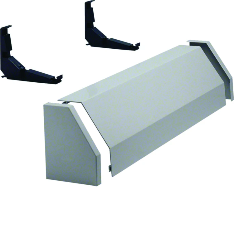 Osłona wyprowadzenia przewodów 4-polowa RAL7035 FZ354 Hager