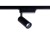 Lampa szynowa Reflektor szynowy jednofazowa PROFILE IRIS LED BLACK 9001 NOWODVORSKI Lighting 12W 3000K Loft nowoczesna sufitowa ścienna oświetlenie szynowe 230V do szynoprzewodu barwa ciepła ciepłobiała biała czarna Inspiracje Premium