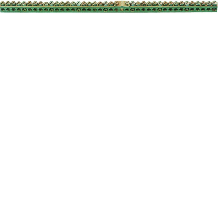 Listwa przyłączeniowa bez wspornika 1x25 + 8x16 + 29x10 mm2 K159 Hager