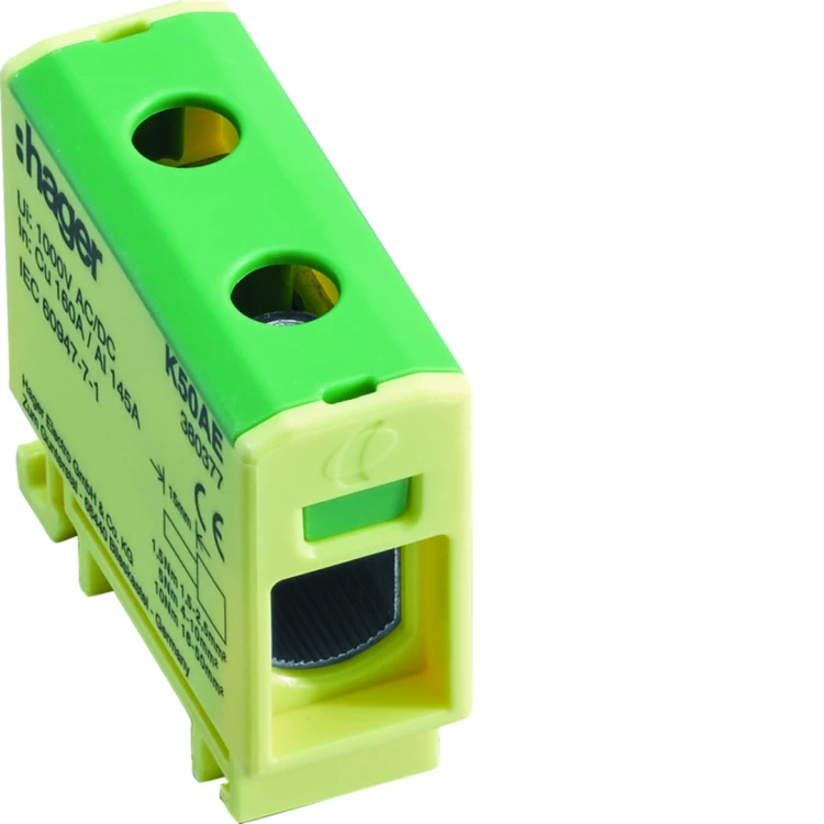 Zacisk uniwersalny Al/Cu PE 50mm2 K50AE Hager