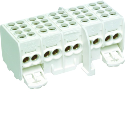 Zaciski rozgałęźne 5-polowe 2x25/2x16mm2 KH25C Hager