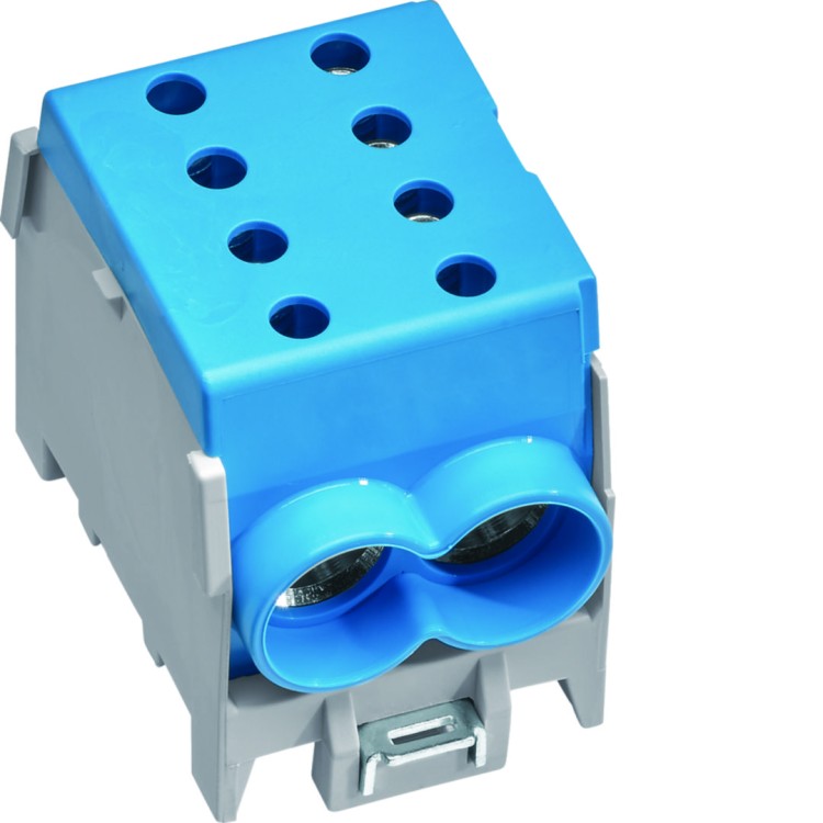 Zacisk rozgałęźny 1-polowy 4x70mm2/pole 1xN/niebieski KH70B Hager