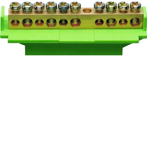 Zaciski ochronne 5x16+5x10 KM10B Hager