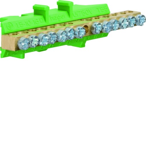 Listwa przyłączeniowa z cokołem ochronna 6x16 + 7x10 mm2 KM13E Hager