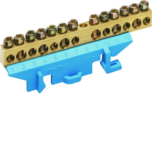 Listwa przyłączeniowa z cokołem neutralna 6x16 + 7x10 mm2 KM13N Hager
