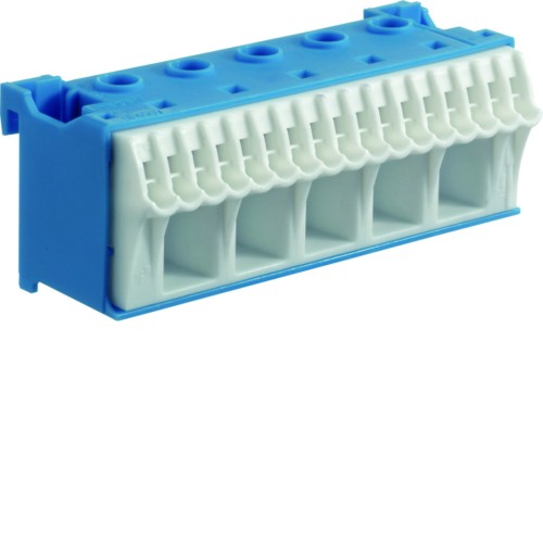 QuickConnect Blok samozacisków neutralny, niebieski, 5x16+17x4mm2, szer. 90mm KN22N Hager