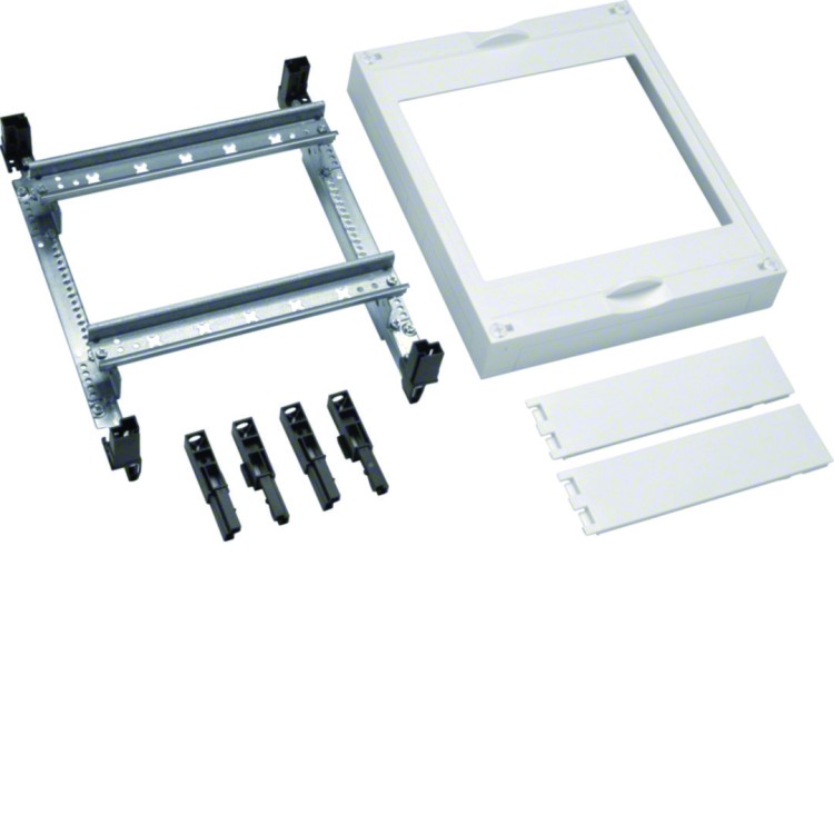univers N Blok z szyną nośną dla 2xNH00(4xNH000) 300x250mm UD21D2B Hager