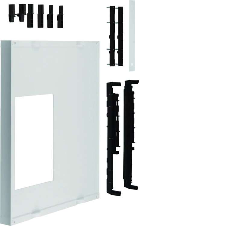 univers N Podzespół rozstaw 60mm 3-pol. 8xNH00 listwowe 600x500mm odpływ góra UE42B8N Hager