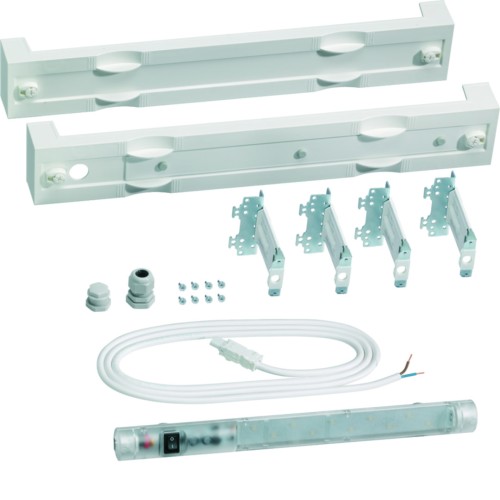 univers N Blok dla oświetl. LED z wył. +pusty blok 75x500mm UG02E1N Hager