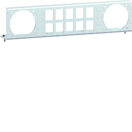 FWU Patch-Panel 10M Keystone, 2 x gniazdo 230V UM00K8 Hager