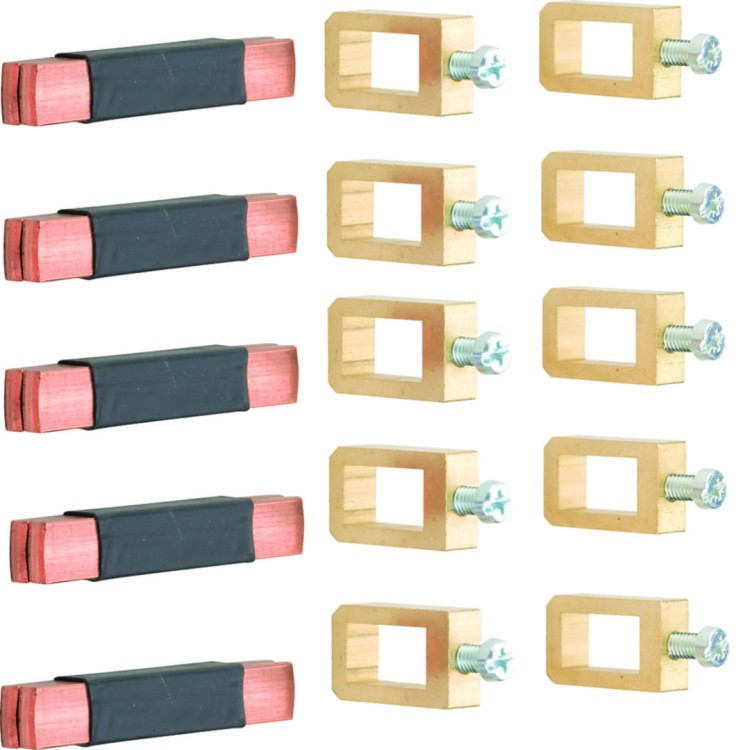 univers Łącznik szyn zbiorczych 12x10mm 5-pol. 40mm UM05B Hager
