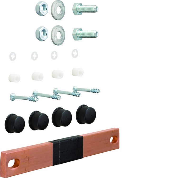 univers Łącznik szyn zbiorczych 30x5/10mm 1-pol. 60mm UM05F Hager