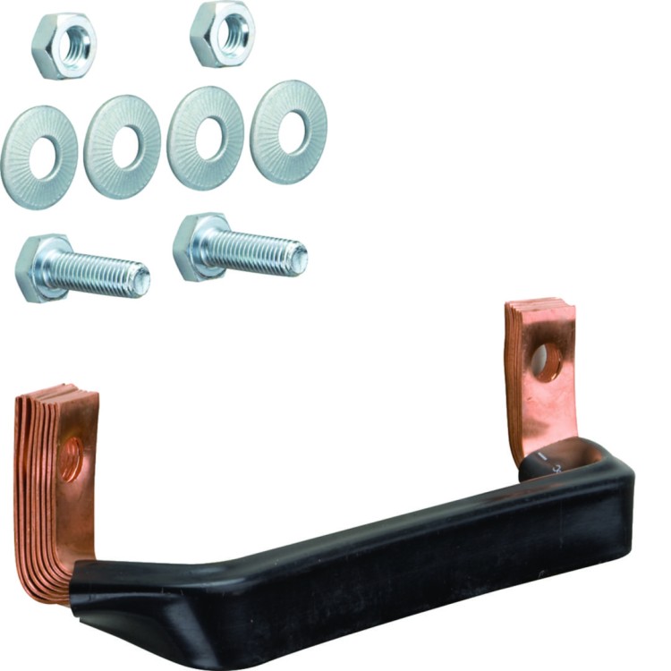 univers Łącznik szyn zbiorczych 30x10mm 1-pol. 100mm UM05R Hager