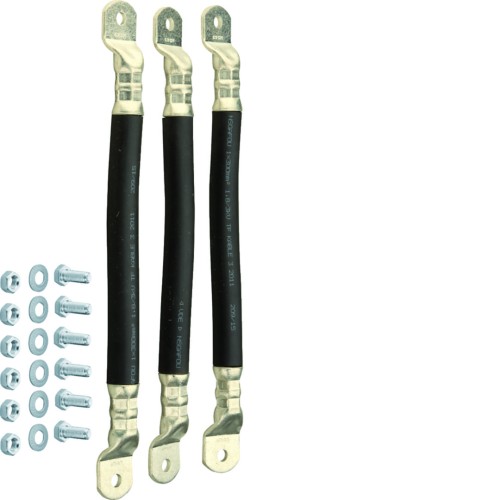 univers Łącznik szyn zbiorczych 40x10mm 3-pol. 185mm UM05S1 Hager