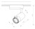 Lampa szynowa Reflektor szynowy jednofazowa PROFILE ZOOM LED BLACK 7625 NOWODVORSKI Lighting 9W 3000K Loft nowoczesna sufitowa ścienna oświetlenie szynowe 230V do szynoprzewodu regulacja soczewki barwa ciepła ciepłobiała biała czarna Inspiracje Premium