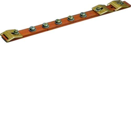 univers Szyna uziemiająca Cu 20x5mm 1-polowa UZ010 Hager