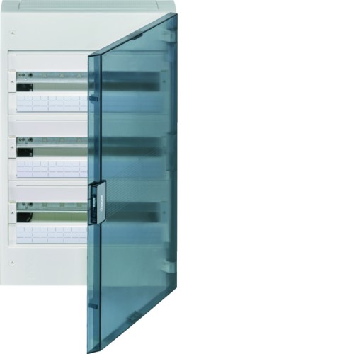 vega Rozdzielnica natynkowa 3x18M IP40, drzwi transparentne VB318TB Hager