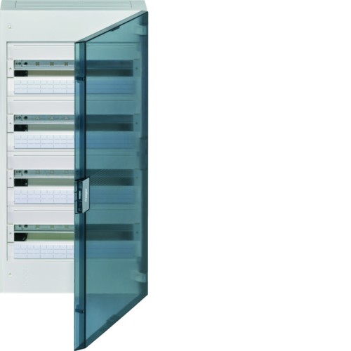 vega Rozdzielnica natynkowa 4x18M IP40, drzwi transparentne VB418TB Hager