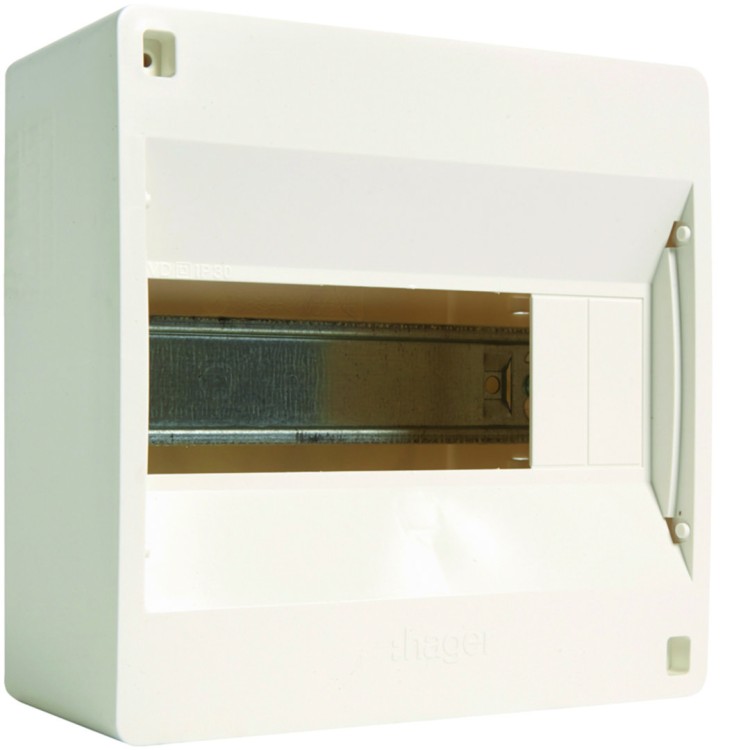 IC2 Rozdzielnica 1x8M n/t, IP30, bez drzwi VD108NP Hager