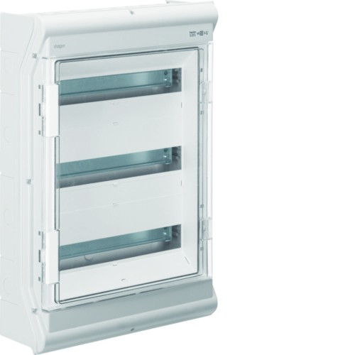 vector outdoor Rozdzielnica n/t IP65 odporna na UV przetłoczenia 3R/54M (3x18) VE318PN Hager