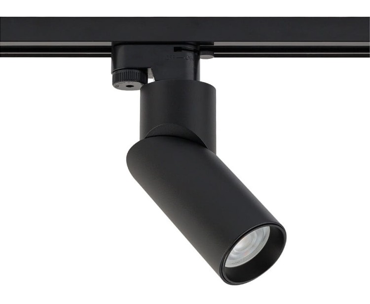 Lampa szynowa Reflektor szynowy jednofazowa PROFILE INDIA BLACK 7657 NOWODVORSKI Lighting GU10 Loft nowoczesna sufitowa ścienna oświetlenie szynowe 230V do szynoprzewodu czarna Inspiracje Premium