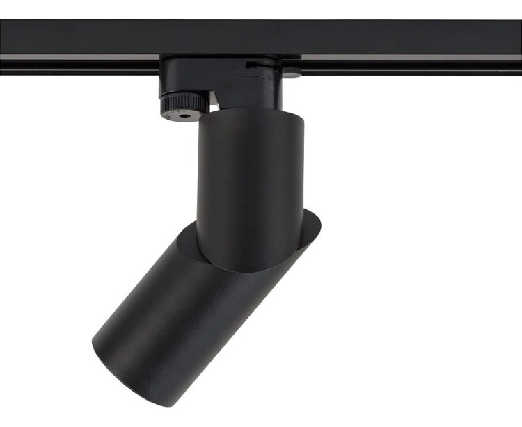 Lampa szynowa Reflektor szynowy jednofazowa PROFILE INDIA BLACK 7657 NOWODVORSKI Lighting GU10 Loft nowoczesna sufitowa ścienna oświetlenie szynowe 230V do szynoprzewodu czarna Inspiracje Premium