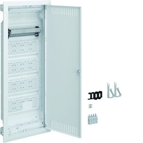 volta Rozdzielnica VDI do ścian szkieletowych (GK) 5R PatchPanel, 3xgniazdo 230V VH60NWP Hager