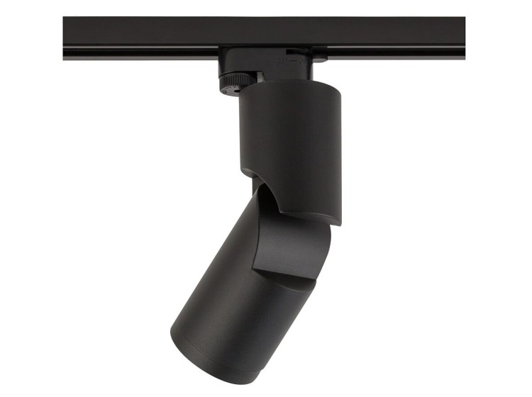 Lampa szynowa Reflektor szynowy jednofazowa PROFILE MIKE BLACK 7661 NOWODVORSKI Lighting GU10 Loft nowoczesna sufitowa ścienna oświetlenie szynowe 230V do szynoprzewodu czarna Inspiracje Premium