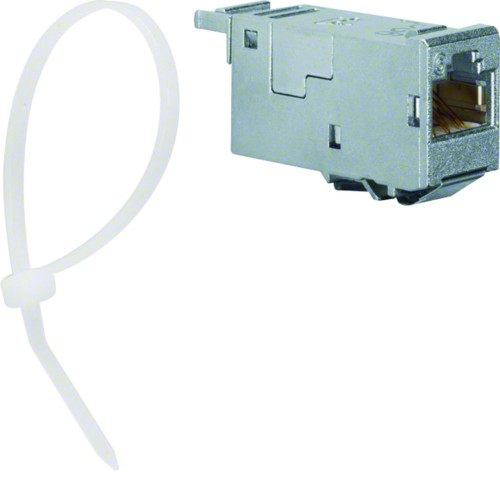 Moduł komunikacyjny BTR RJ45 6 ISO A 10GBit Ethernet (IEEE 802.3an) 180° VZ314RJ Hager