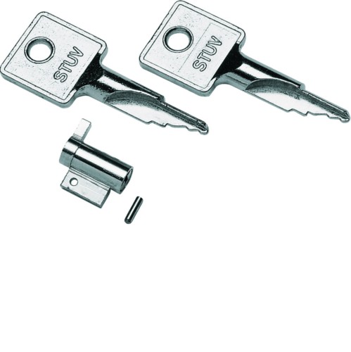 IC2 Zamek z 2 kluczami VD/VR VZ926N Hager