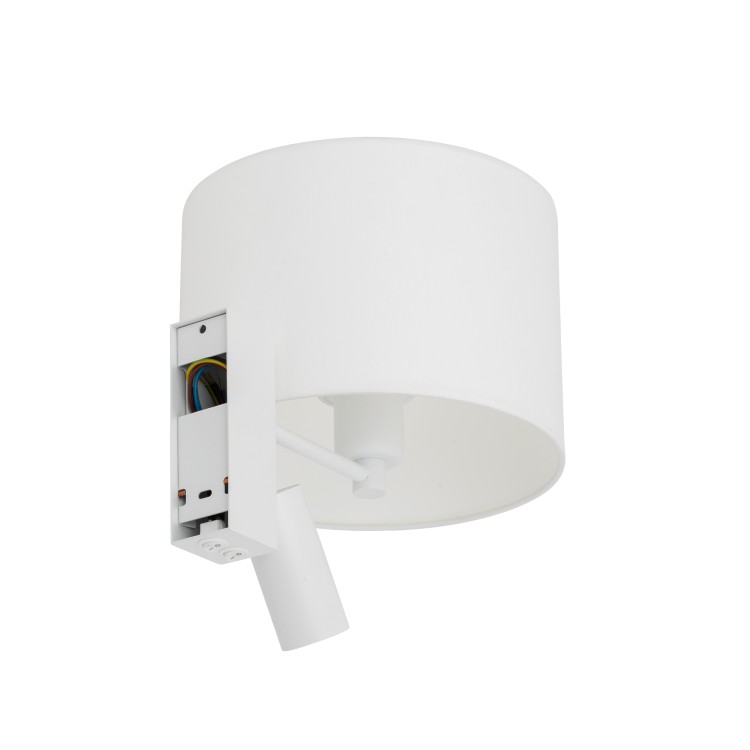 LUSSO 11520 Nowodvorski Lighting Lampa ścienna kinkiet regulowany z włącznikiem Inspiracje Premium
