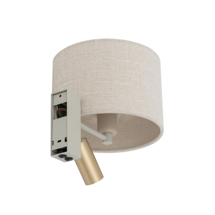 SANTANA A 11654 Nowodvorski Lighting Lampa ścienna kinkiet regulowany z włącznikiem Inspiracje Premium