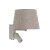 TUTOIA 11684 Nowodvorski Lighting Lampa ścienna kinkiet regulowany z włącznikiem Inspiracje Premium