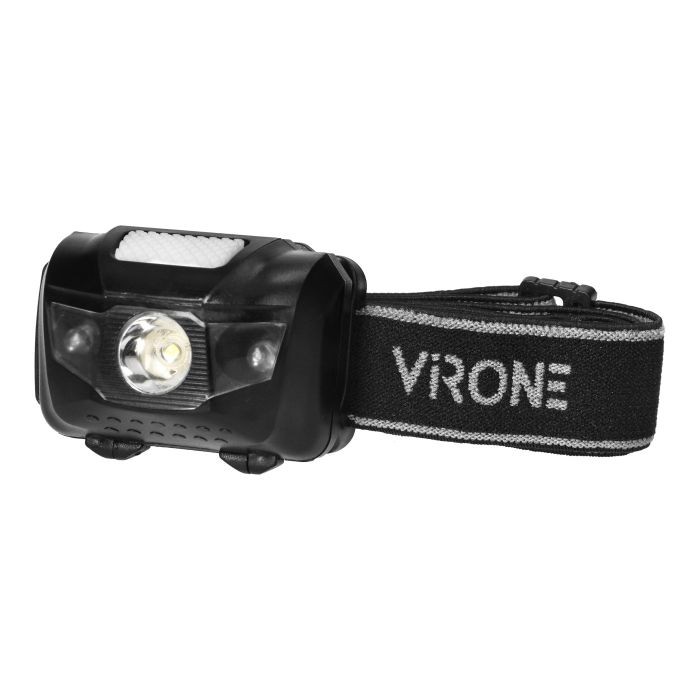 Latarka czołowa LED CREE 3W + 2 czerwone diody LED LT-8 Virone