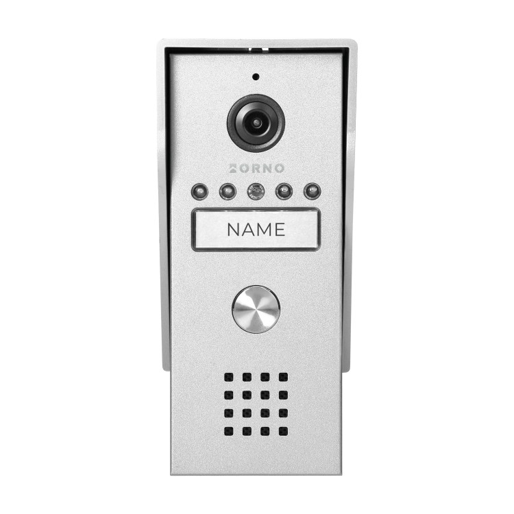 LIRA, zestaw wideodomofonowy jednorodzinny, 4-żyłowy, kolor, LCD 4,3", z aluminiową wideo kasetą VI-VID-RO-1077 ORNO Home