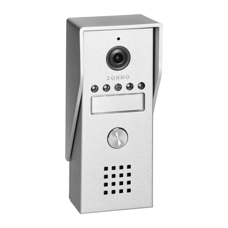 LIRA, zestaw wideodomofonowy jednorodzinny, 4-żyłowy, kolor, LCD 4,3", z aluminiową wideo kasetą VI-VID-RO-1077 ORNO Home