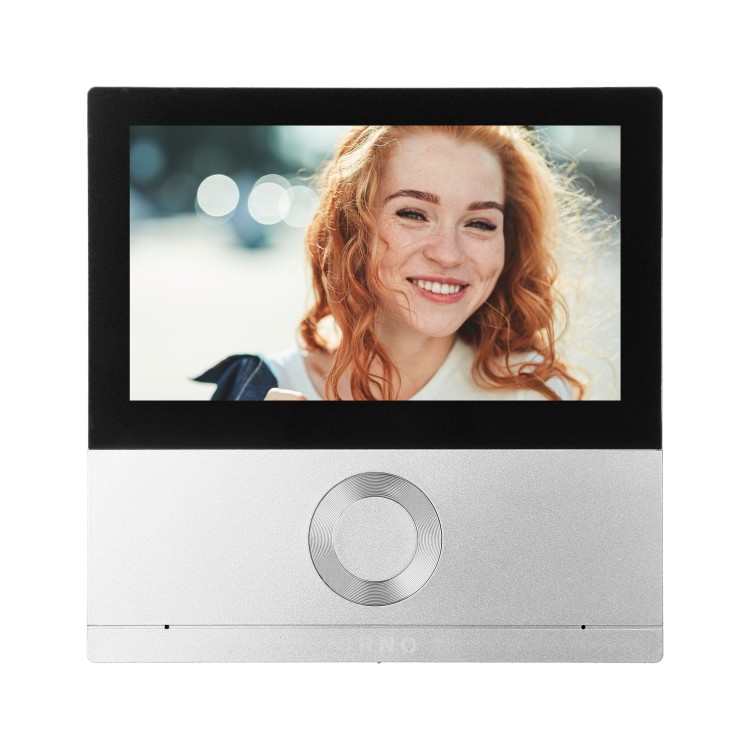 TALOS, zestaw wideodomofonowy jednorodzinny, 4-żyłowy, LCD 7", dotykowy, z gniazdem na kartę pamięci, interkom, z kamerą Full HD, czytnikiem RFID 125kHz, WiFi i obsługa poprzez aplikację Tuya OR-VID-MS-1078 ORNO Home