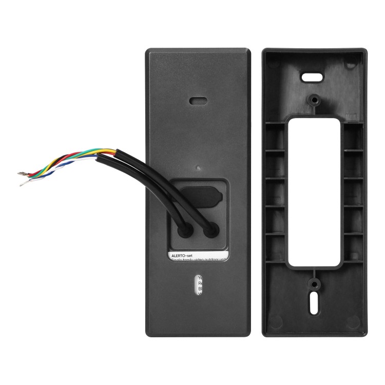 ALERTO, zestaw wideodomofonowy, bezsłuchawkowy, panel dotykowy 7" LCD, z gniazdem na kartę pamięci OR-VID-MD-1084/B ORNO Home