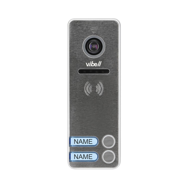 FELIS MEMO MULTI2, zestaw wideodomofonowy 2-rodzinny, bezsłuchawkowy kolor, LCD 7", dotykowy, menu OSD, pamięć, gniazdo na kartę SD, DVR, sterowanie bramą, biały OR-VID-EX-1064/W ORNO Home