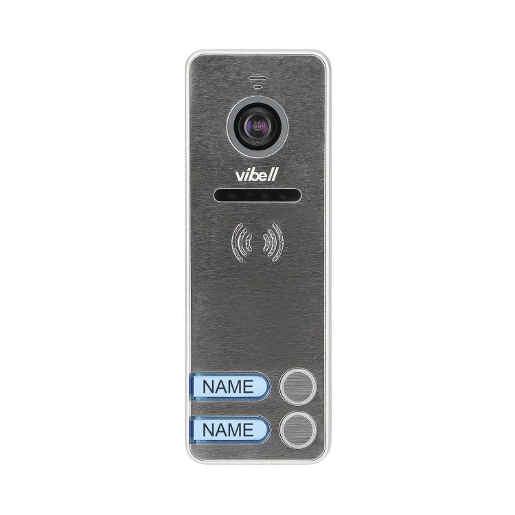 FELIS MEMO MULTI2, zestaw wideodomofonowy 2-rodzinny, bezsłuchawkowy kolor, LCD 7", dotykowy, menu OSD, pamięć, gniazdo na kartę SD, DVR, sterowanie bramą, czarny OR-VID-EX-1064/B ORNO Home