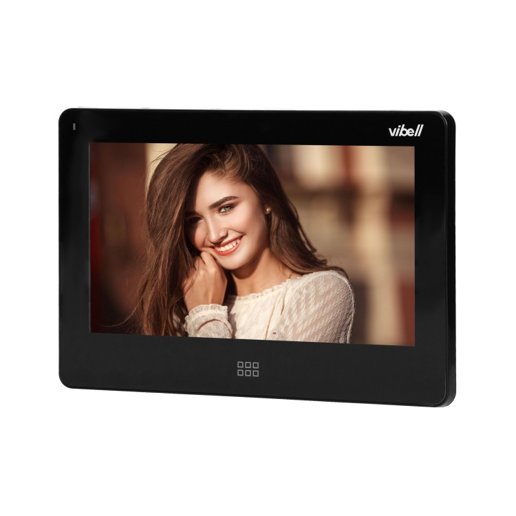 FELIS MEMO, zestaw wideodomofonowy, bezsłuchawkowy kolor, LCD 7", dotykowy, menu OSD, pamięć, gniazdo na kartę SD, DVR, sterowanie bramą, czarny OR-VID-EX-1060/B ORNO Home