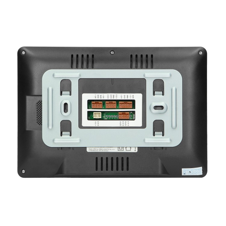 FELIS MEMO, zestaw wideodomofonowy, bezsłuchawkowy kolor, LCD 7", dotykowy, menu OSD, pamięć, gniazdo na kartę SD, DVR, sterowanie bramą, czarny OR-VID-EX-1060/B ORNO Home