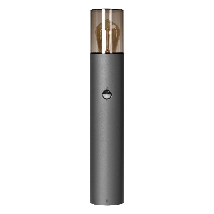 SALVIA oprawa ogrodowa słupek z czujnikiem PIR, E27, max. 15W, IP54, 50cm, szary AD-OP-6575GE27PPR ADVITI