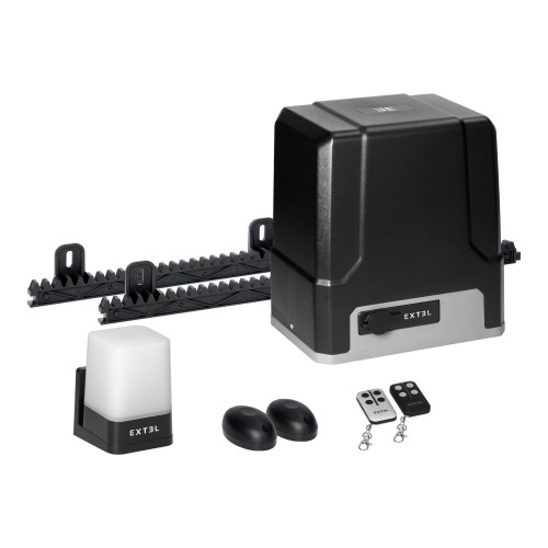 Napęd do bramy przesuwnej Extel 761004P 500kg 8m Wi-Fi bram przesuwnych automat silnik zestaw Smart sterowany telefonem